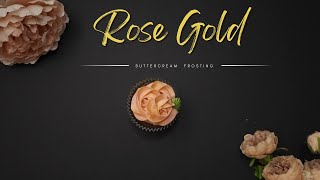 How to Make the Perfect Rose Gold Frosting