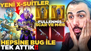 2 TANE X-SUİT BİRDEN GELDİ EFSANE!! 😮 5 DESTANSIYI 8000 UC'YE ALDIK!! | PUBG MOBILE