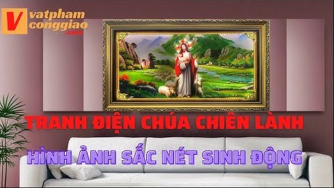 Tranh Công Giáo - Chúa Chăn Chiên Lành