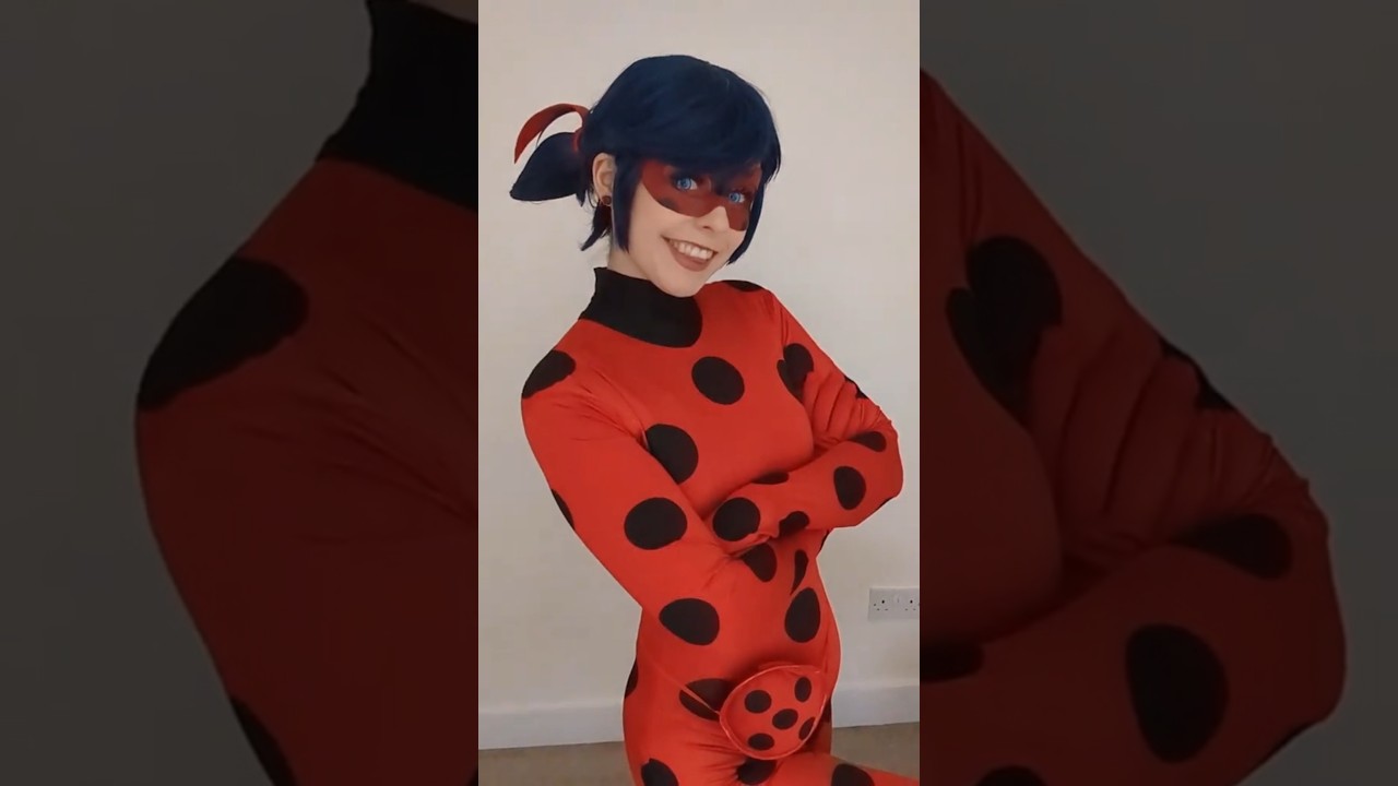 we NEED ladybug 🐞#miraculousladybug #miraculous #ladybug  #cosplay #comiccon #transformation