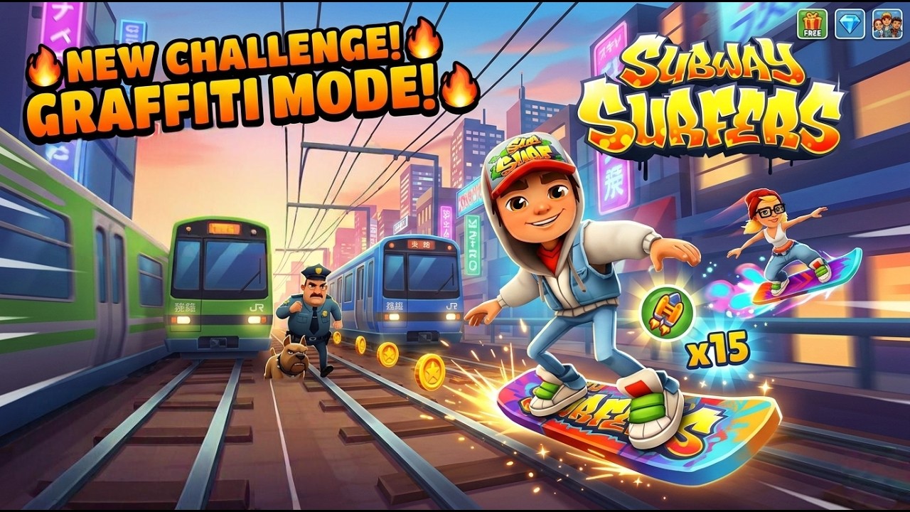 🚂🔥 Subway Surfers LIVE Metro Shockwave Rush 🏆