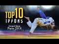 TOP 10 IPPONS | Grand Slam Paris 2018 柔道