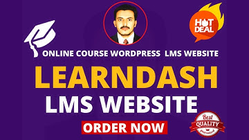 WordPress LMS | Learndash LMS | Online Course Website E_Learning Management System (LMS) | Website