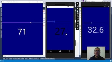Xamarin Forms with Visual Studio Part 20 [Slider]