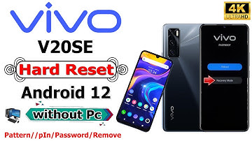 Vivo V20SE(V2022)Hard reset ||Android 12 || Vivo v20 SE pattern/pin/password Unlock||without Pc 2024