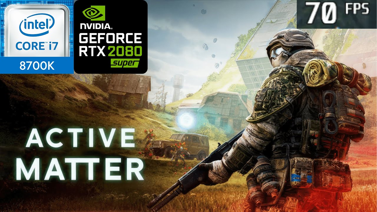 Active Matter (Demo): RTX 2080 Super - i7 8700k - 2560x1440