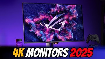 Top 5 4K Monitors in 2025 – Best for Gaming, Creative Work & Value