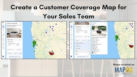 Create a Customer Coverage Map for Your Sales Team#GIS #sales #customer #viral #video #team #mapping