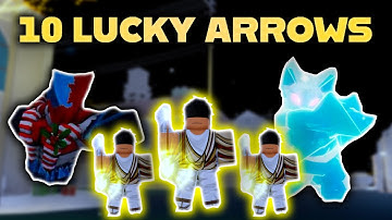 [YBA] Using *10 LUCKY ARROWS* in the CHRISTMAS UPDATE - My Shiny Adventure 6