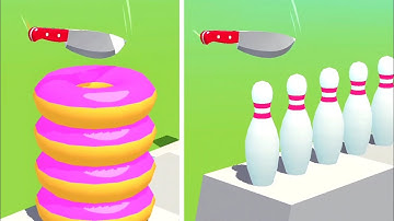 Slice It All Game! Satisfying and Relaxing ASMR Slicing Video NEW UPDATE