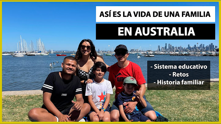 La vida en familia en AUSTRALIA