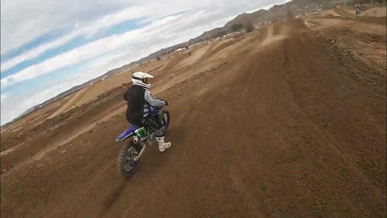 Lake Elsinore Raceway Socal OTMX Oldtimers 50 Novice Moto 2 January 16