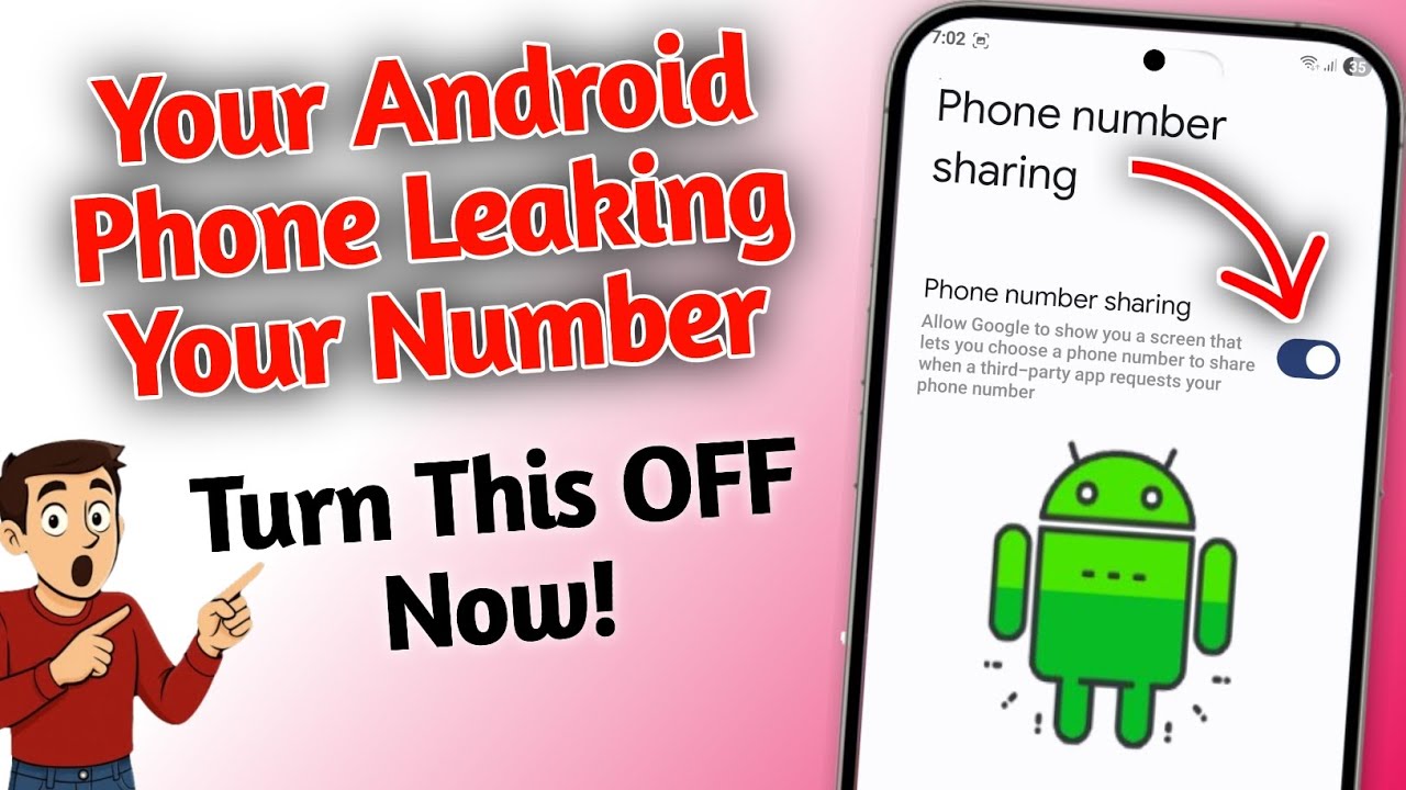Your Android Phone Is Leaking Your Phone Number to Scammers – Stop It in Seconds! 🚫