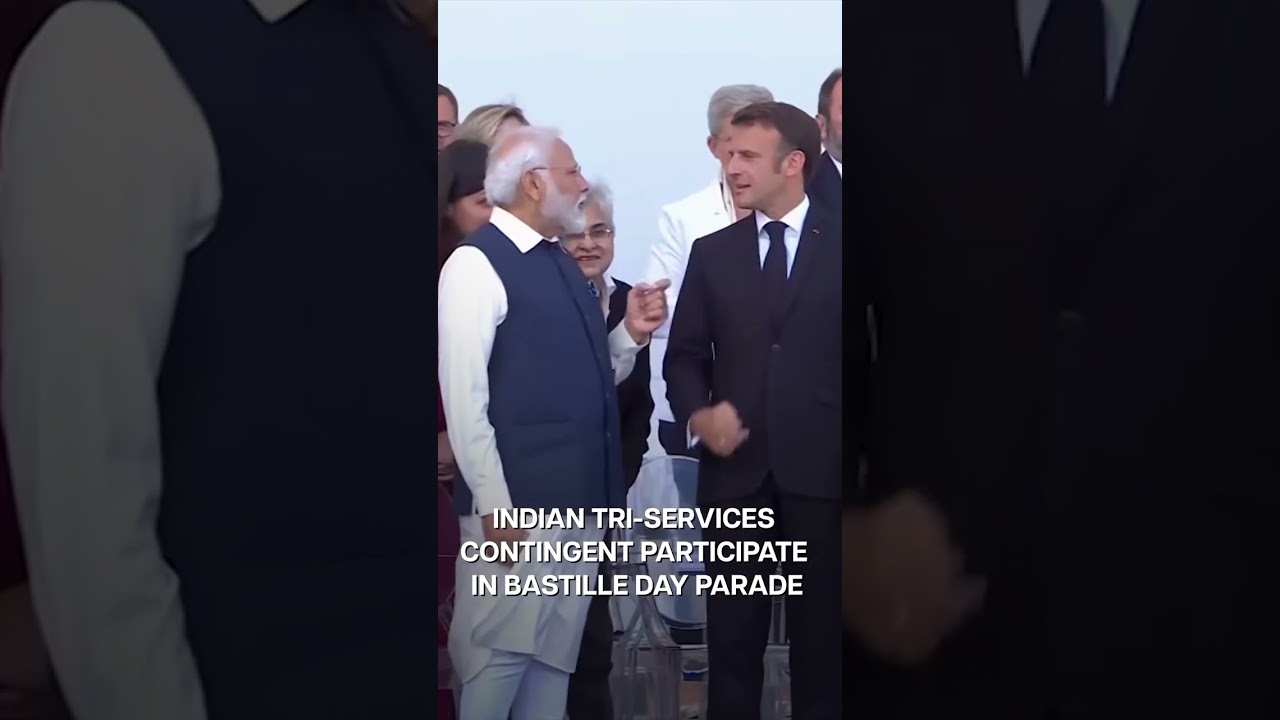 ⁣Bastille Day Parade: PM Modi Joins Macron as Guest of Honour