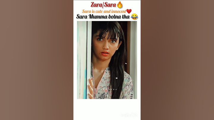 Sara mumma bolna tha 😂 Sara is innocent ❤️ Sara/Zara #judwaa #ainaasif #viralshorts #love #trending
