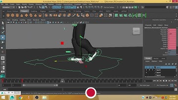 Progressive Walk cycle Animation in Maya I  Maya Progressive walk cycle