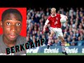 Football Fan Reacts To Dennis Berkgamp (The Legend Of Iceman)