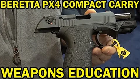 Beretta PX4 Compact Carry 15 Rounds Of 9MM Modern Pistol WeaponsEducation