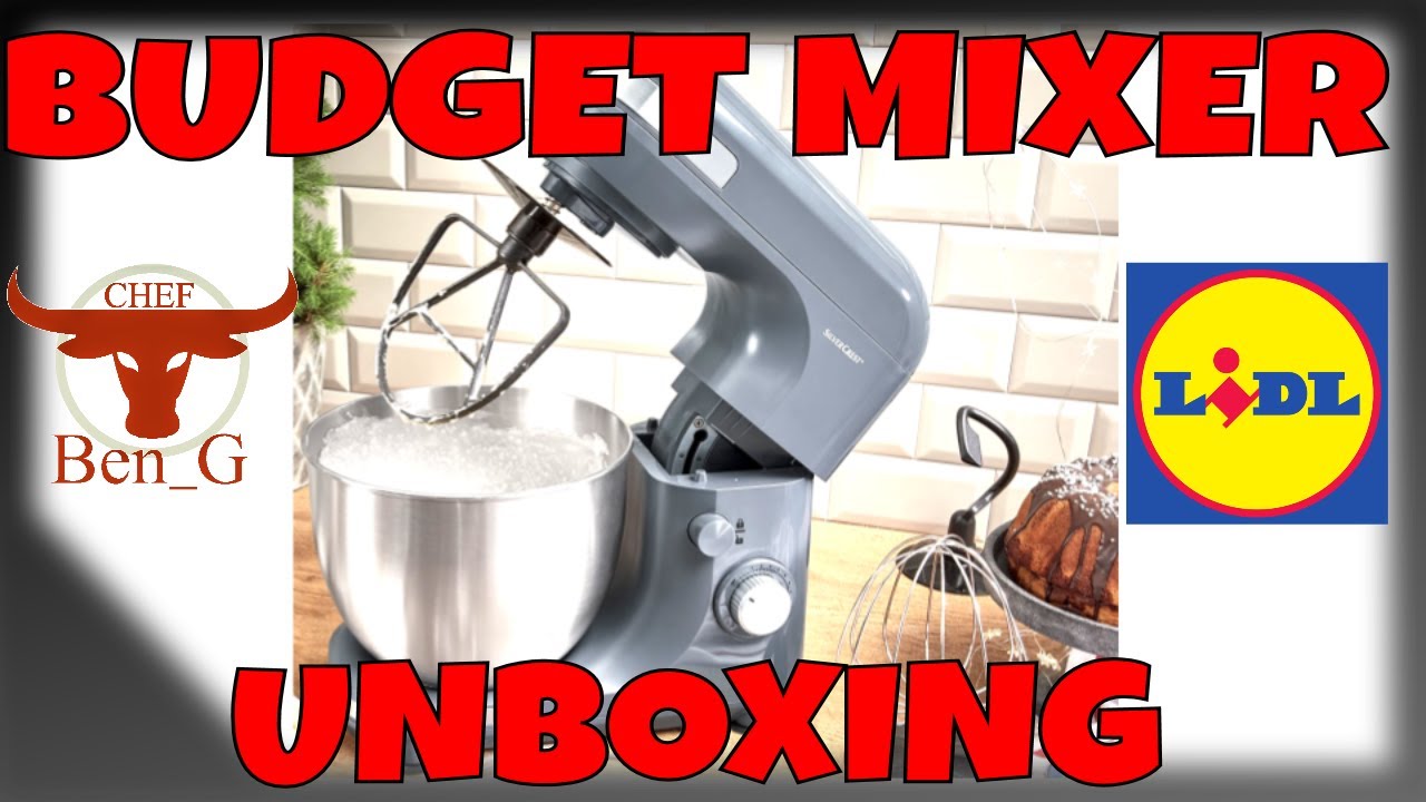 Budget Stand Mixer Unboxing | Cheap Stand Mixer For Baking | LiDL Mixer |  Silvercrest Mixer - YouTube