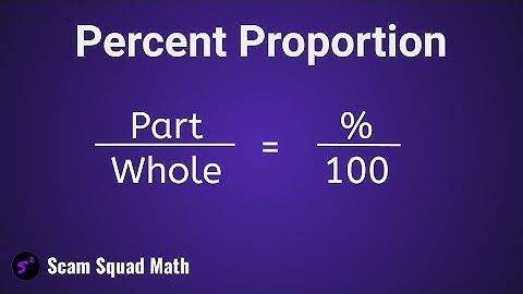 Percent Proportion
