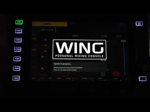 BEHRINGER WING // HOW TO // Update Firmware