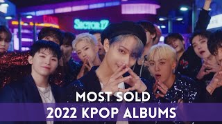 MOST SOLD 2022 KPOP BOY GROUP ALBUMS (GAON) | JULY