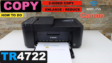 Canon Pixma TR4722 Copy, 2-Sided Copy, Enlarge or Reduce Copy Size.