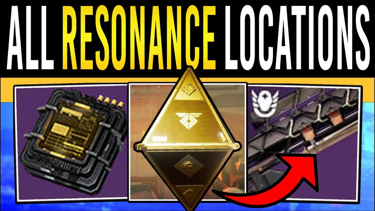 Destiny 2 ALL RESONANCE AMP LOCATIONS! New QUEST! Every Warmind Node