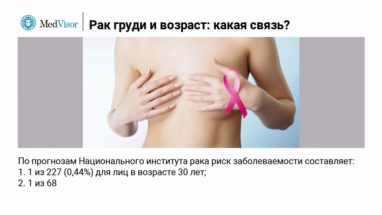 Рак груди и возраст: какая связь?