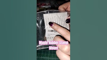 DIY Rubber Stamps: What Wood Mount To Use? 🎨 Printmaking Art Handmade LinoCut Carving- Stamptember