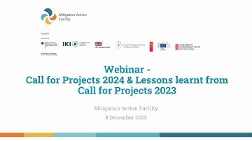Webinar: Call for Projects 2024 & Lessons learnt from Call for Projects 2023