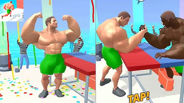 Muscle Rush - Smash Running Game - All Heroes Unlocked Gameplay Walkthrough Part 2 Android,iOS