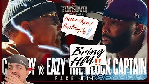 CASSIDY VS EAZY THE BLOCK CAPTAIN FACEOFF (REACTION) #cassidy  #eazytheblockcaptain #tbl