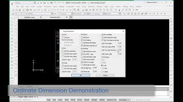 ACAMAdim - ordinate dimension
