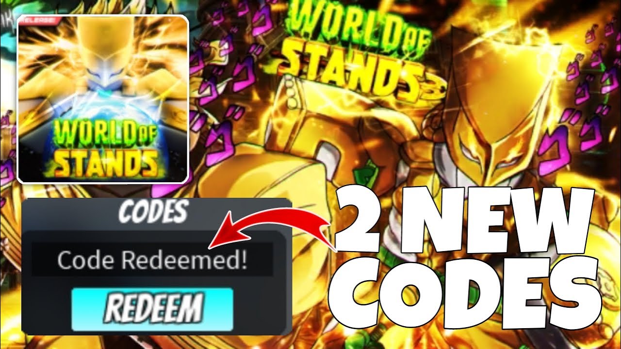 World of Stands Codes: Unleash the Power of Stands in Roblox! - 2023  December-Redeem Code-LDPlayer