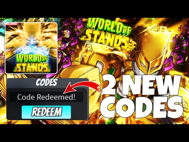 World of Stands codes