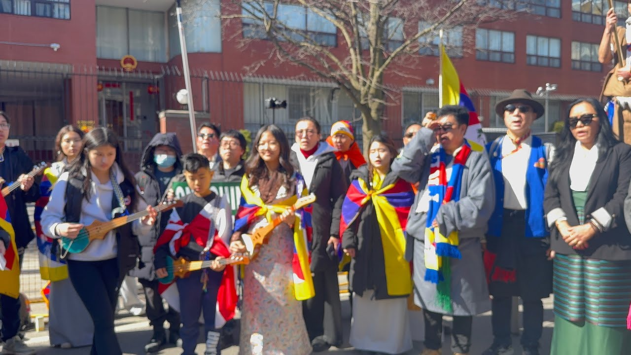 66th ANNIVERSARY OF TIBETAN-NATIONAL UPRISING DAY IN TORONTO ONTARIO