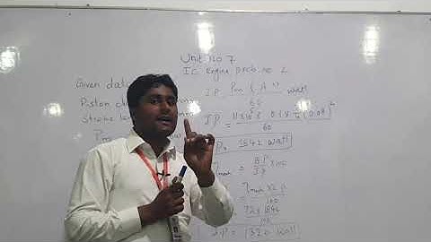 Ic Engine Numerical Problem No 2 | Engine Performance Parameters | intelligent Sir