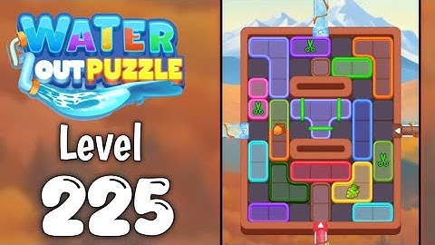 Water Out Puzzle Level 225 Walkthrough