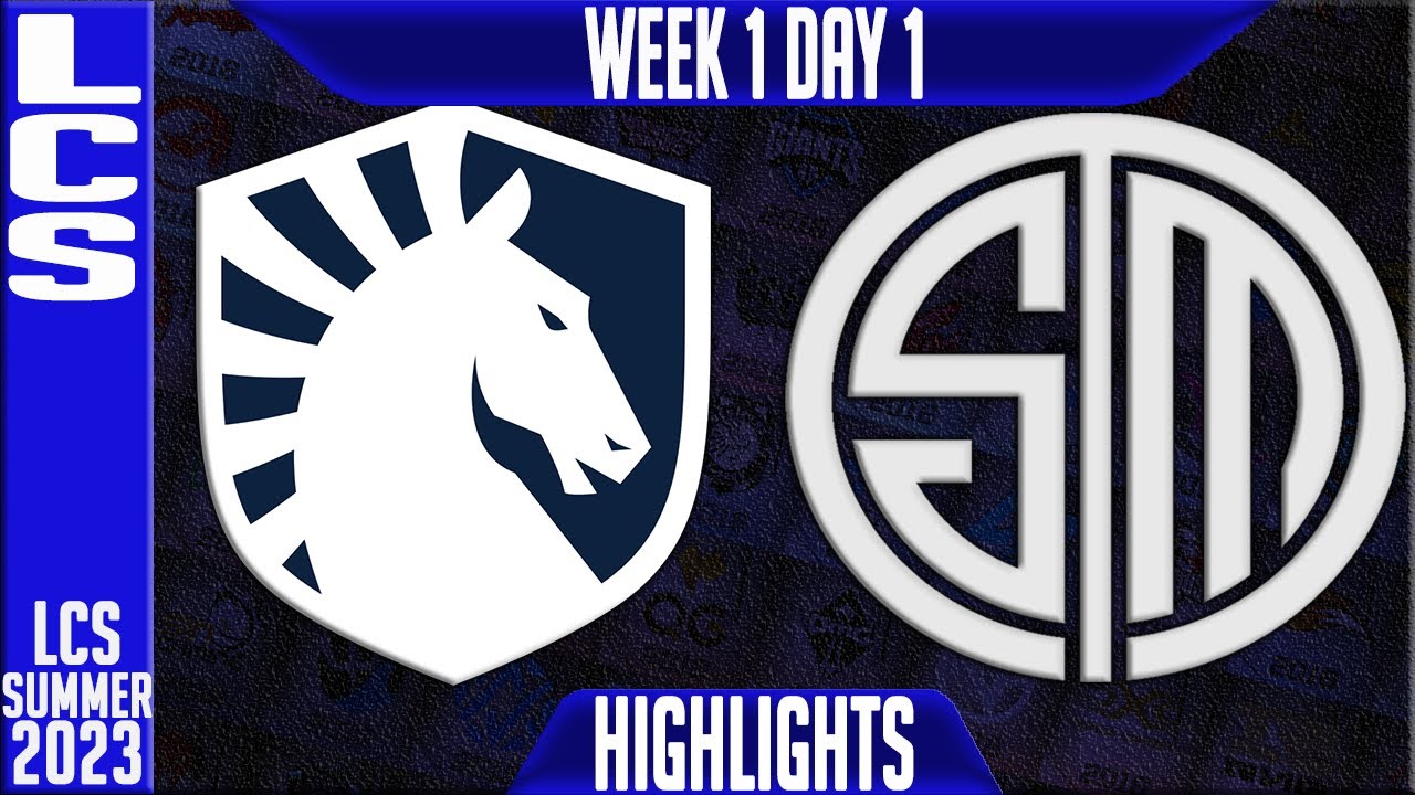 TL vs TSM Highlights | LCS Summer 2023 W1D1 | Team Liquid vs Team Solomid