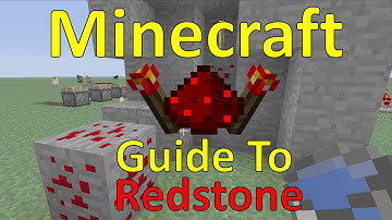 Minecraft  Guide To Redstone - Redstone Torch Key!