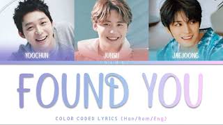 JYJ - FOUND YOU (Ost Sungkyunkwan Scandal) [Color Coded Lyrics Han/Rom/Eng] #jyj #kdrama #colorcoded