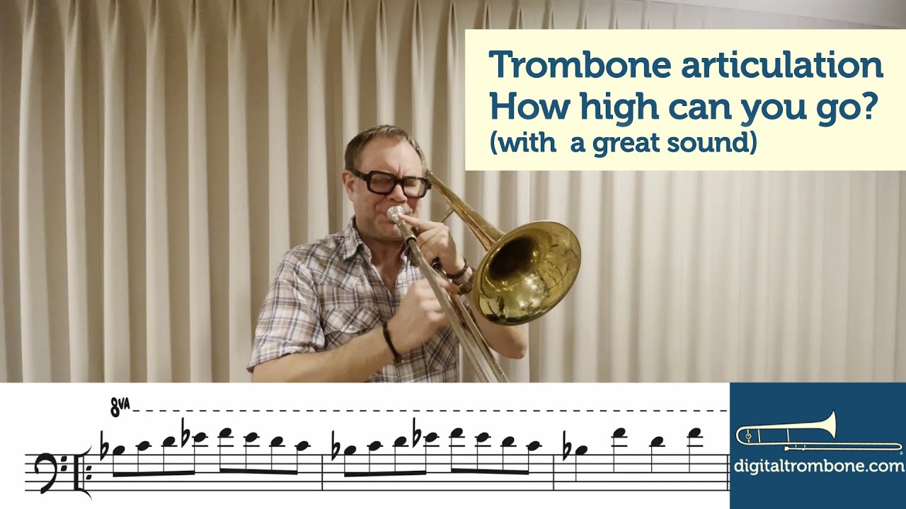 Trombone articulation tutorial YouTube