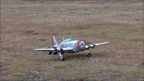 Hangar 9  P-47   Os 155 alpha