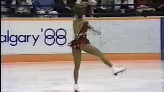 Jill Trenary (USA) - 1988 Calgary, Ladies' Long Program