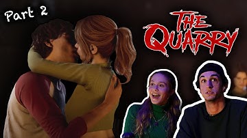 TOO MUCH DRAMA! Playing THE QUARRY (PART 2)  #thequarry #games