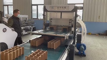How to assembly the samll clapboard fastly/ Automatic Partition Assembly machine