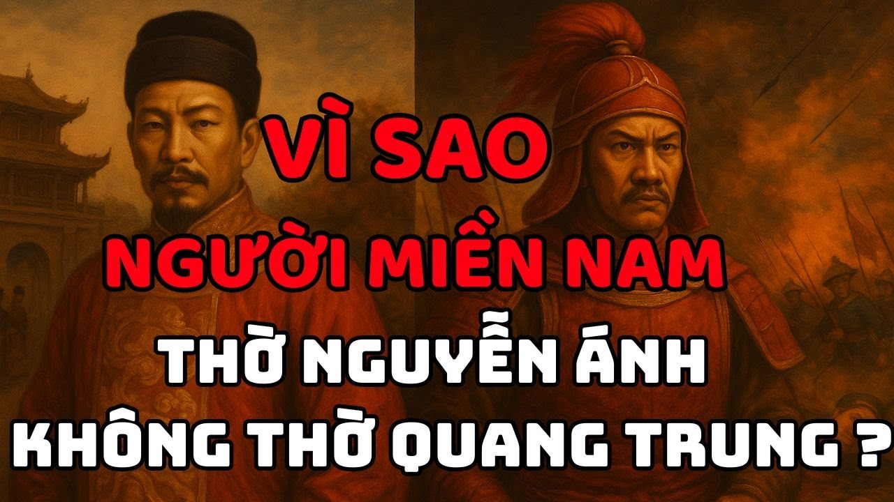 Vì sao người Miền Nam chọn thờ Nguyễn Ánh thay vì thờ Quang Trung?