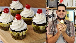 CupCake de Chocolate Recheado – Simples e Fácil de Fazer