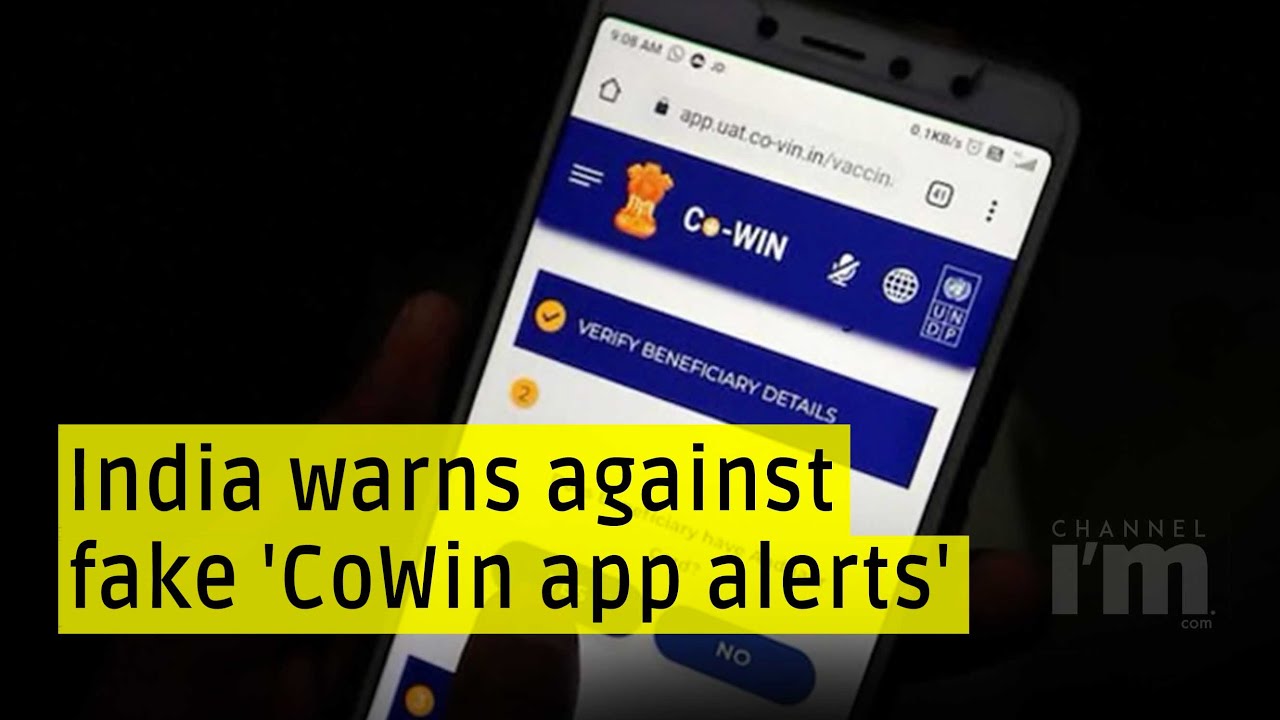 The Health Ministry has warned citizens not to fall victim to fake 'CoWin app alerts'